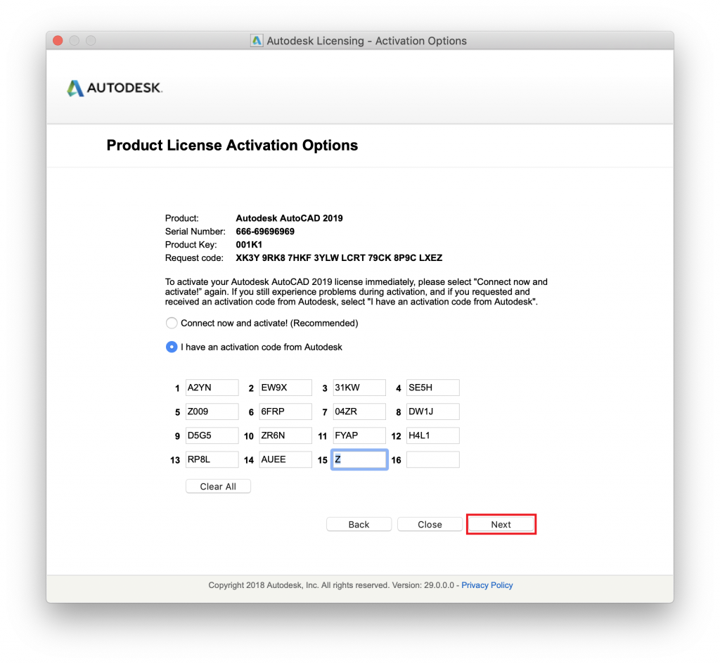 Autodesk 2019 Serial Number And Product Key